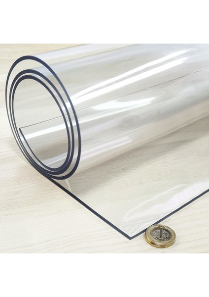 Şeffaf Pvc 3,6 mm Masa Örtüsü Koruyucu