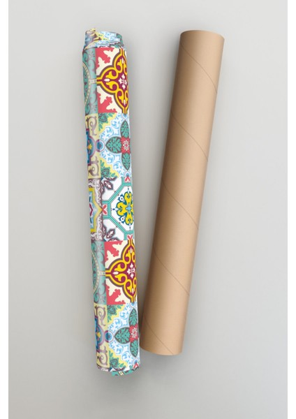 Mutfak Tezgah Arası Yapışkanlı Folyo 65 cm x 2 Metre