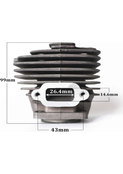 Wolfmac Stıhl Silindir Piston Komple Set Stıhl Ms 361 47MM modelleri