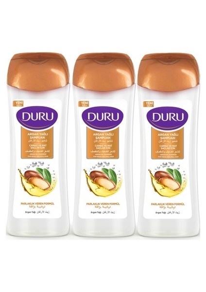 Şampuan Argan Yağlı Saçlar 600 ml