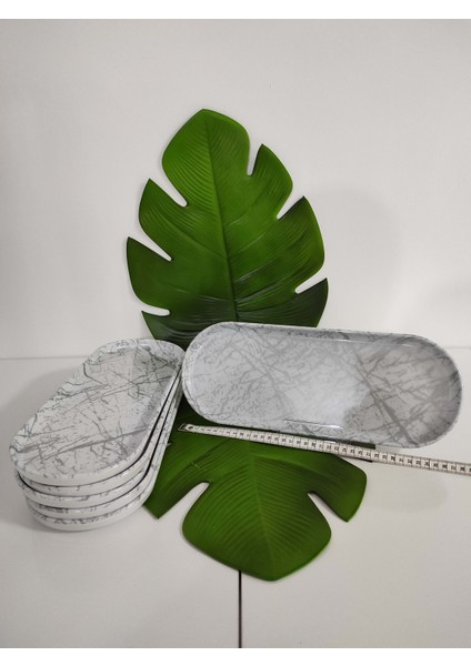 Melamin Kırılmaz Kayık x 6 Adet (15 x 38 cm.)