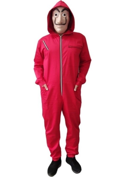 Yetişkin La Casa De Papel Kostümü Lüks fiyatları