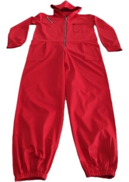 Yetişkin La Casa De Papel Kostümü Lüks modelleri