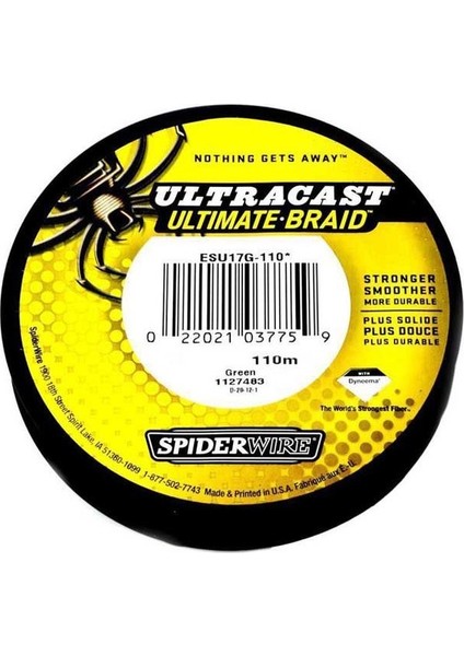 Spiderwire Ul.cast Ultimatebraid 28MM 110MT Misn.