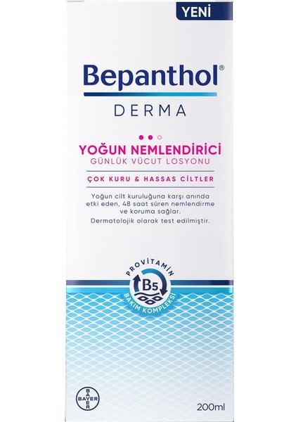 Bepanthol Derma Yoğun Nemlendirici Losyon 200ML