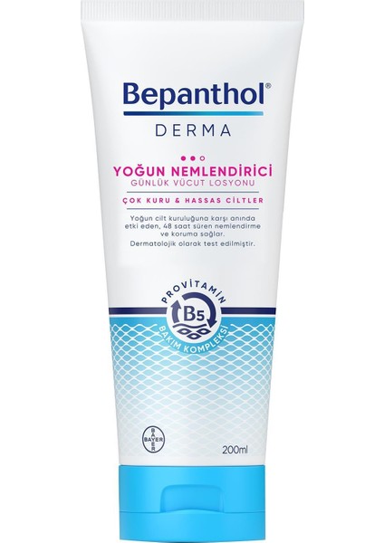 Bepanthol Derma Yoğun Nemlendirici Losyon 200ML