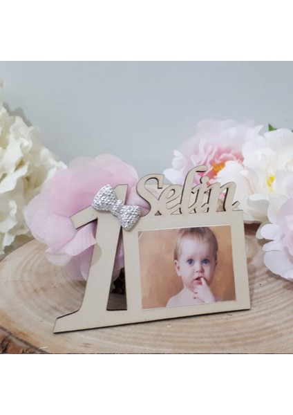 15 Adet Yaş Ahşap Fotoğraflı Doğum Günü Si