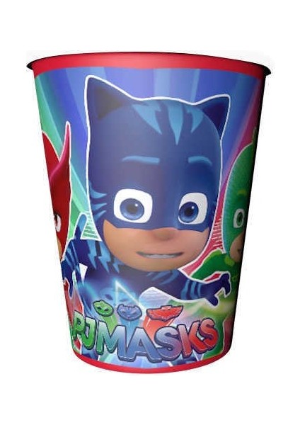 Pj Maskeliler Lisanslı Karton Bardak 8 Adet