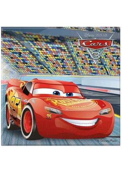 Cars Lisanslı Peçete 16 Adet