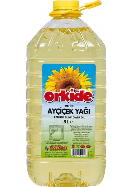 Ayçiçek Yağı 5 Lt