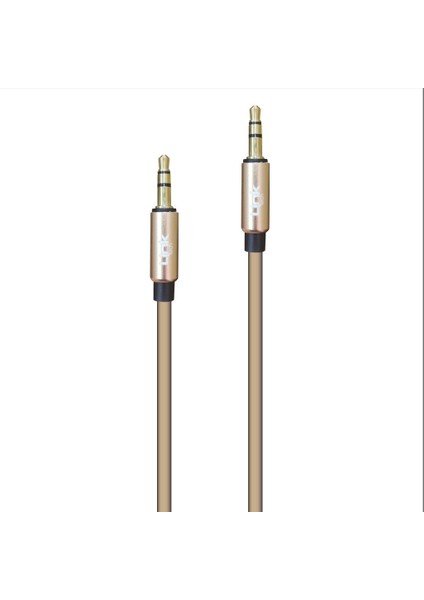 A585 Aux Kablo Metal Uçlu 1m