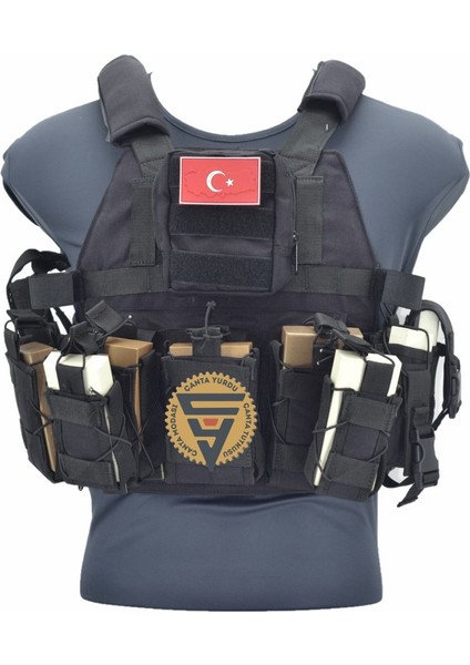 Special Cordura Hücum Yeleği Siyah