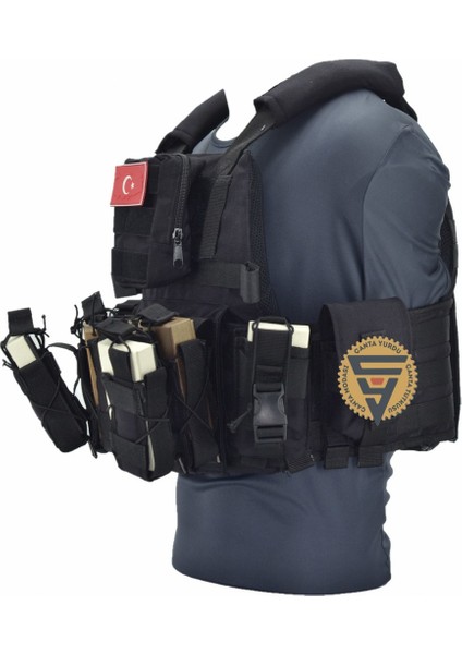 Special Cordura Hücum Yeleği Siyah modelleri