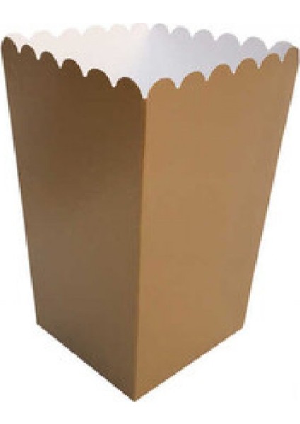 Mısır Cips Kutusu Düz Altın Pk:10