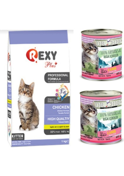 Tavuklu 1 kg Yavru Kedi Maması