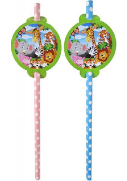 Pipet Safari Karton Pipetli Pk:6