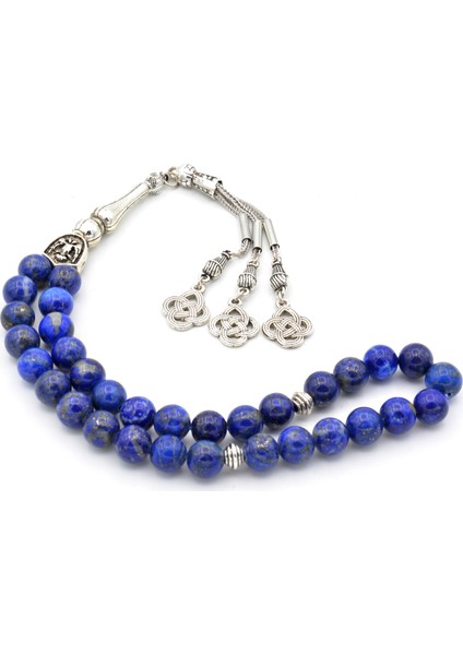 Doğal Lapis Lazuli Taşı Tesbih