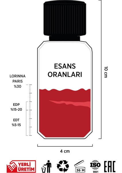 Red Apple 50 ml Edp Kadın Parfüm
