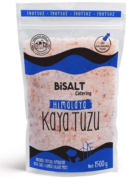 BİSALT Himalaya Tuzu İri 1500 g