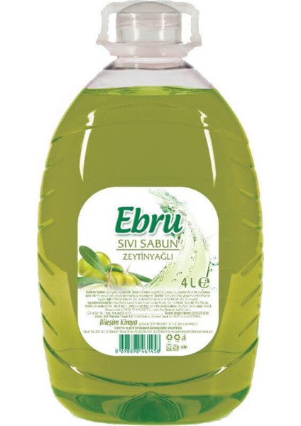 Sıvı Sabun Zeytinyağlı 4 Lt