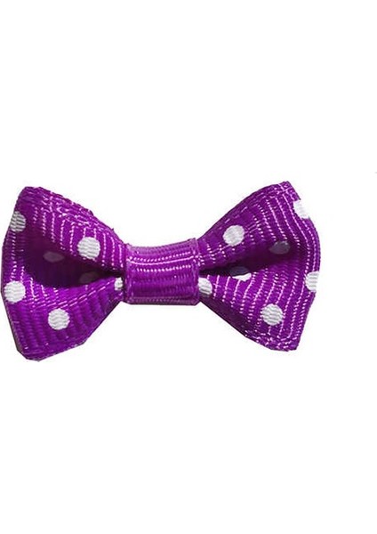 Fiyonk Papyon Küçük Boy Mor 3x1,5cm P100
