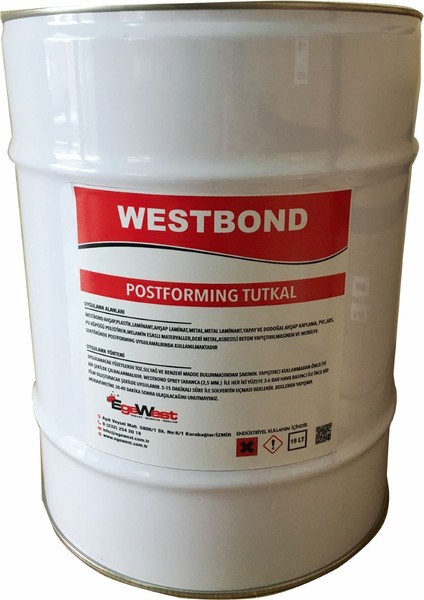 Westbond Kontakt (Postforming) Yapıştırıcı 19 Lt