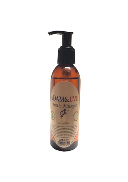 Adam&eErkeklere Kadınlara Özel Vanilya Aromalı Masaj Yağı Pure Edible Vanilla Flavor Massage Oil 125ML