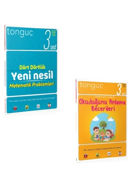 3. Sınıf Okuduğunu Anlama ve Yeni Nesil Matematik - 2 Kitap