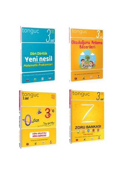 Yayınları 3. Sınıf Tüm Dersler Seti
