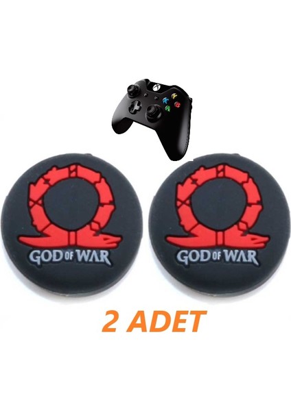 Xbox One 2 Adet God Of War Kabartma Desenli Analog Başlığı