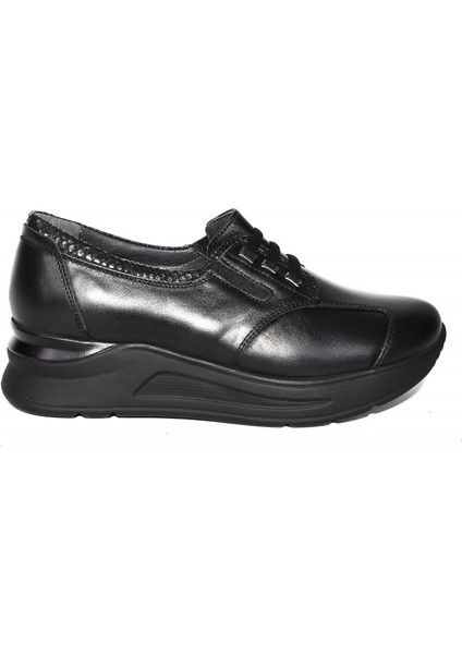 57703 Kadın Siyah Kemik Çıkıntısına Özel Deri Ayakkabı fiyatları