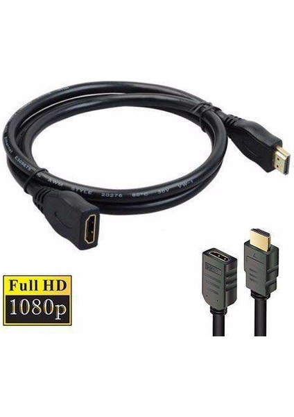 5m HDMI Uzatma Kablosu Dişi / Erkek 5 Metre HDMI Uzatma fiyatları