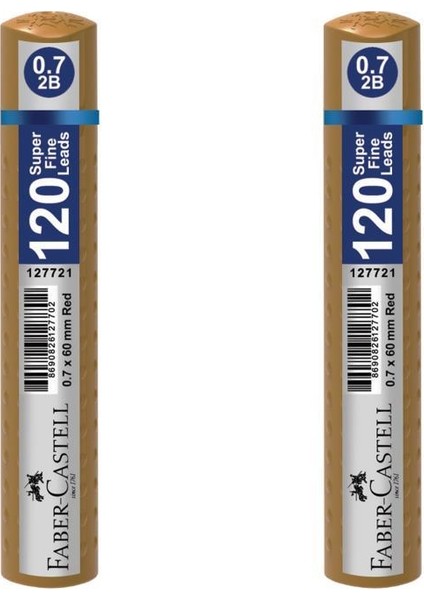 Grip Min 0.7 2b 60 mm 120'li Altın Tüp 2'li