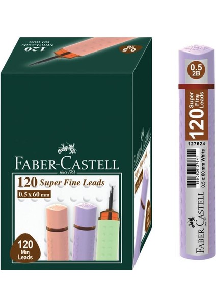 Grip Min 0.5 2b 60 mm 120'li Pastel Mor Tüp 5090127685000 12'li
