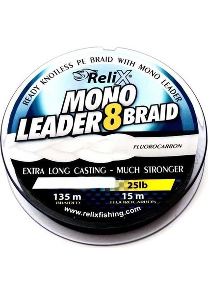 Mono Leader 8 Braid 28 mm 135 mt Ipek Misn.
