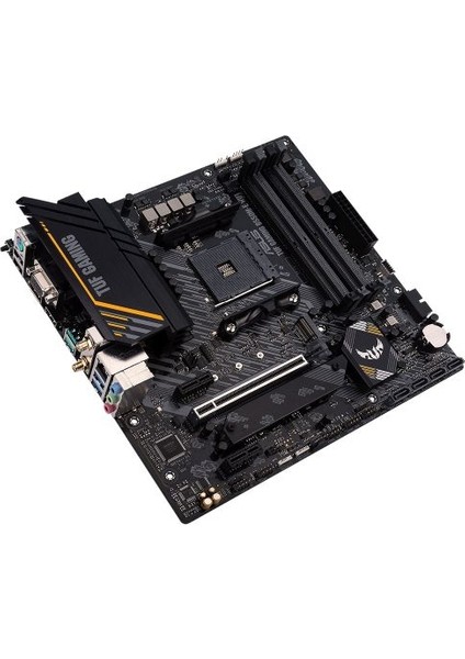 Tuf Gamıng B550M-E Wıfı Amd B550 Am4 DDR4 4800 Dp Hdmı Vga Çift M2 Usb3.2 Ax Wifi + Bt Aura Rgb Matx (Tuf Gamıng B550M-E Wıfı) Anakart
