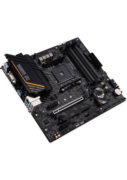 Tuf Gamıng B550M-E Amd B550 Am4 DDR4 4800 Dp Hdmı Vga Çift M2 Usb3.2 Aura Rgb Matx (Tuf Gamıng B550M-E) Anakart