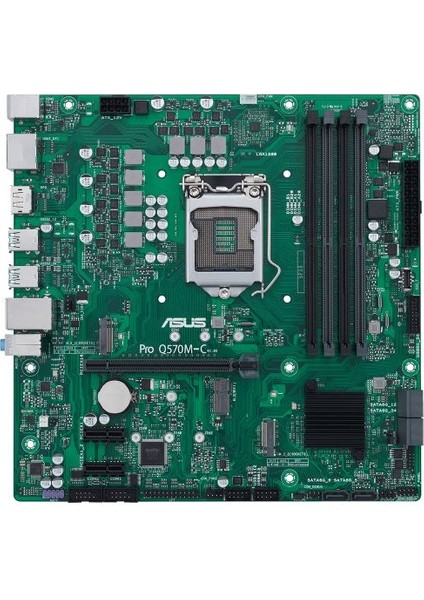 Pro Q570M-C/CSM Intel Q570 LGA1200 DDR4 3200 2xdp HDMI