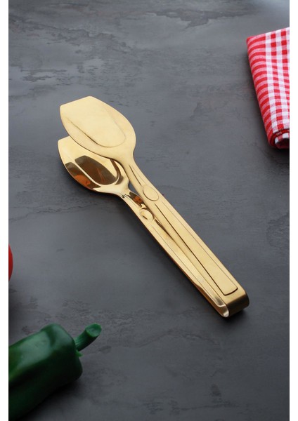 Gold Dream Çelik Pasta Maşası - 24 cm