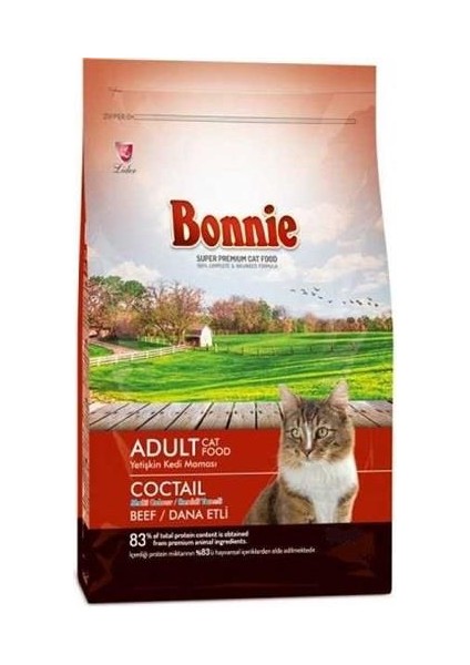 Coctail Dana Etli Yetişkin Kedi Maması 500 gr