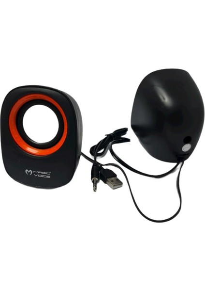 D-05A 1+1 USB Mini Hoparlör Speaker