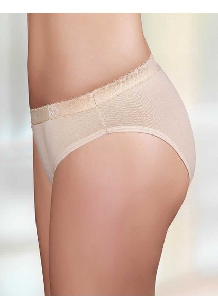 Şahinler Yazılı Ribana Külot Krem MB037 fiyatları