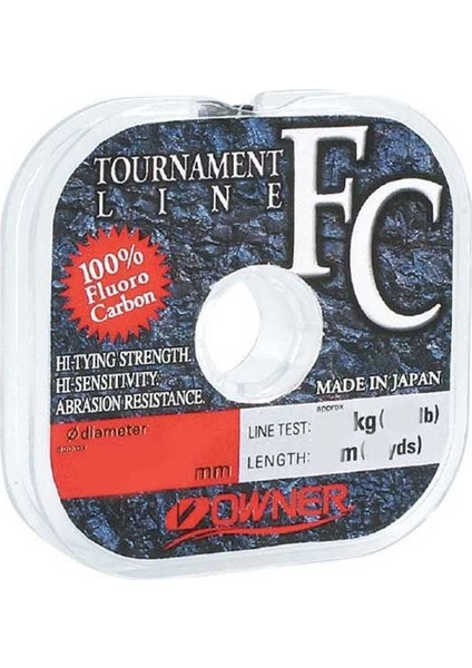 Tournament 0,18 mm 50MT Flouro Carbon Misn.