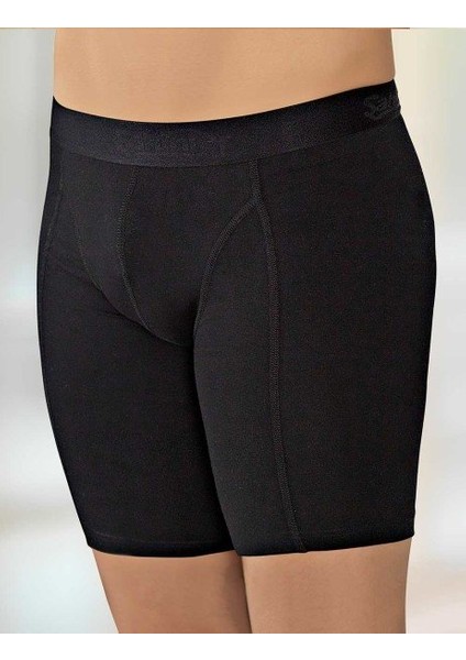 Likralı Uzun Boxer Siyah ME114 fiyatları