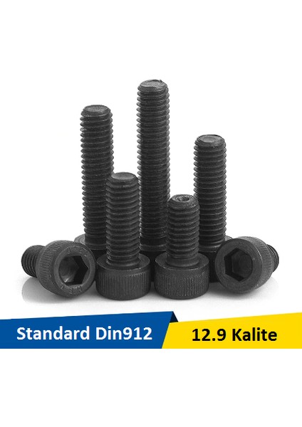 M10X30 Imbus Çelik Civata