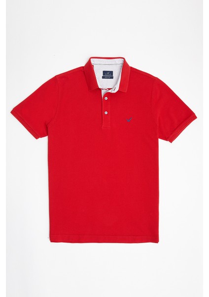 Barbados Erkek Polo - Kırmızı indirimleri