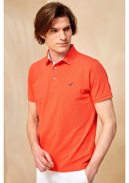Barbados Erkek Polo - Mercan