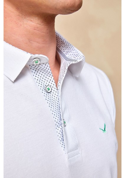 Barbados Erkek Polo - Beyaz fırsatları