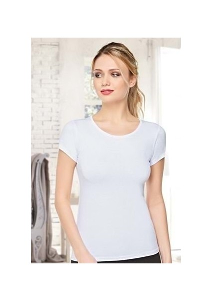 0884 Modal Kısa Kollu Bayan Atlet fiyatları