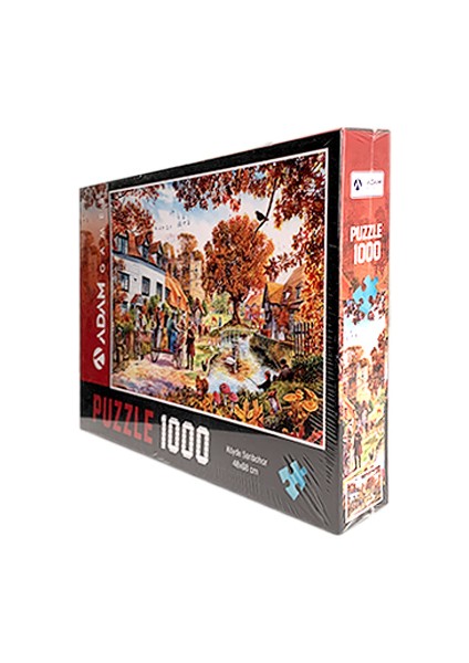 Köyde Sonbahar Puzzle 1000 Parça